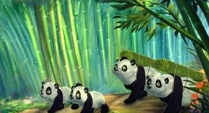 熊猫外国动画片